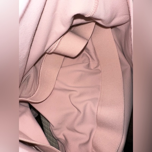 Athleta Pink high neck Crop top Sports Bra XS athletic gym athleisure - Picture 5 of 6